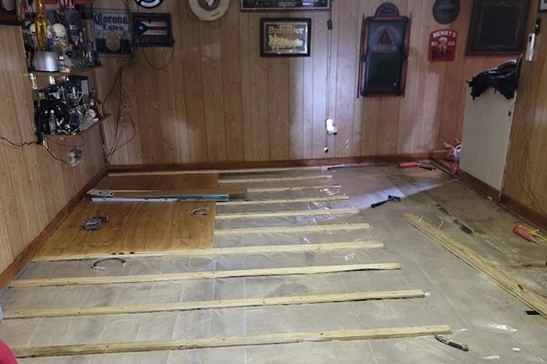 Hardwood Floor Installation