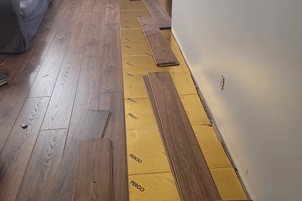 Vinyl Floor Installation